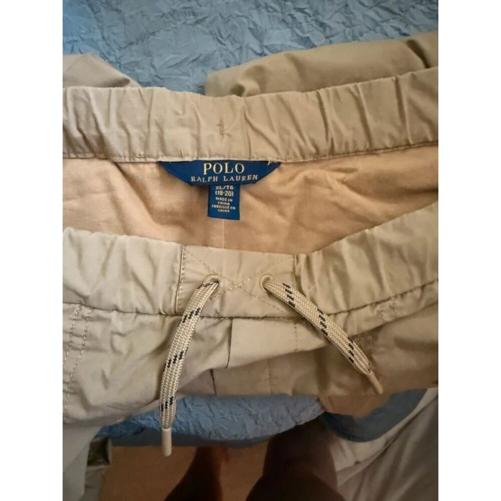 Kids polo Ralph Lauren khaki pants 18 /20
